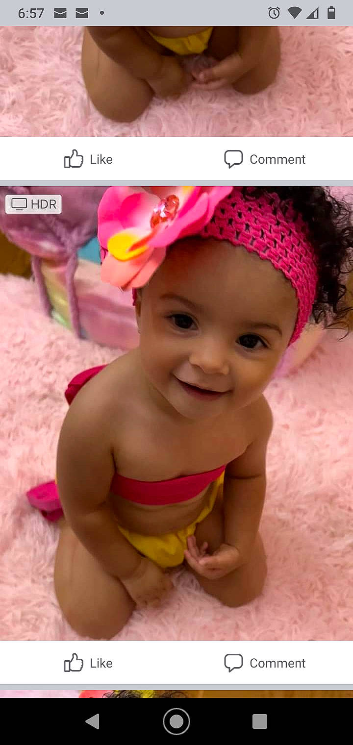 Alani is registered to the contest to win money with this photo: baby, baby_toddler_clothing, cap, child, costume_hat, fashion_accessory, font, fun, hair_accessory, happy, headband, headgear, headpiece, headwear, joy, lip, magenta, person, petal, pink