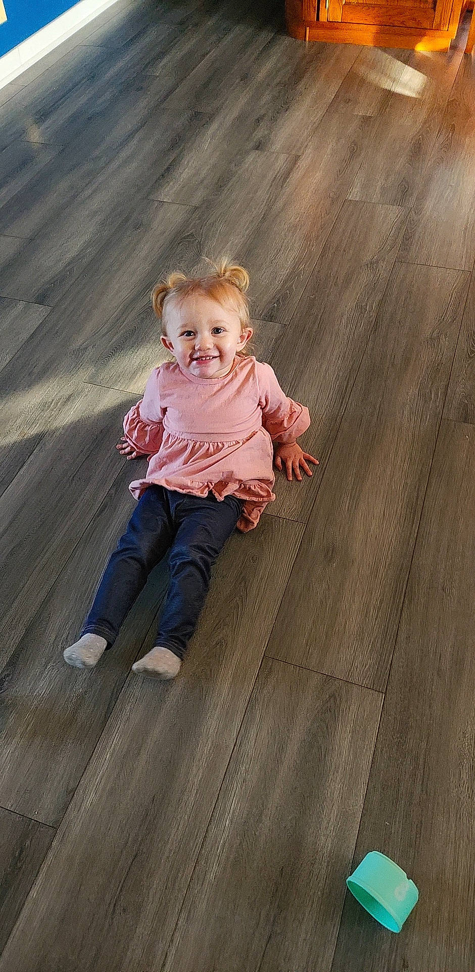 Kennidi joined the competition — help win amazing prizes! baby, baby_toddler_clothing, child, floor, flooring, fun, grass, happy, hardwood, joy, people_in_nature, person, plank, sitting, skin, smile, tints_and_shades, toddler, varnish, wood