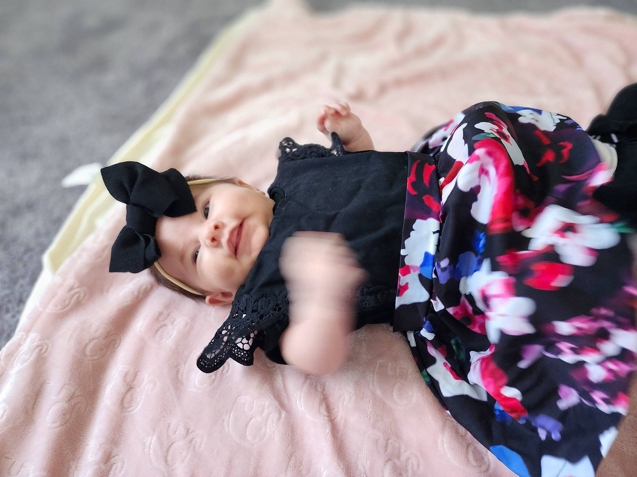 Noemy joined the competition — help win amazing prizes! arm, black_hair, child, comfort, dress, fashion_accessory, finger, human, human_leg, joint, linens, pattern, person, plaid, skin, tartan, thigh, toddler, toy, trunk