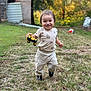 Adelio joined the competition — help win amazing prizes! child, toddler, smile, toy_car, ball, grass, backyard, outdoors, onesie, shoes, portrait, running, happy, trees, sunlight, bokeh, lawn, person, play, toy
