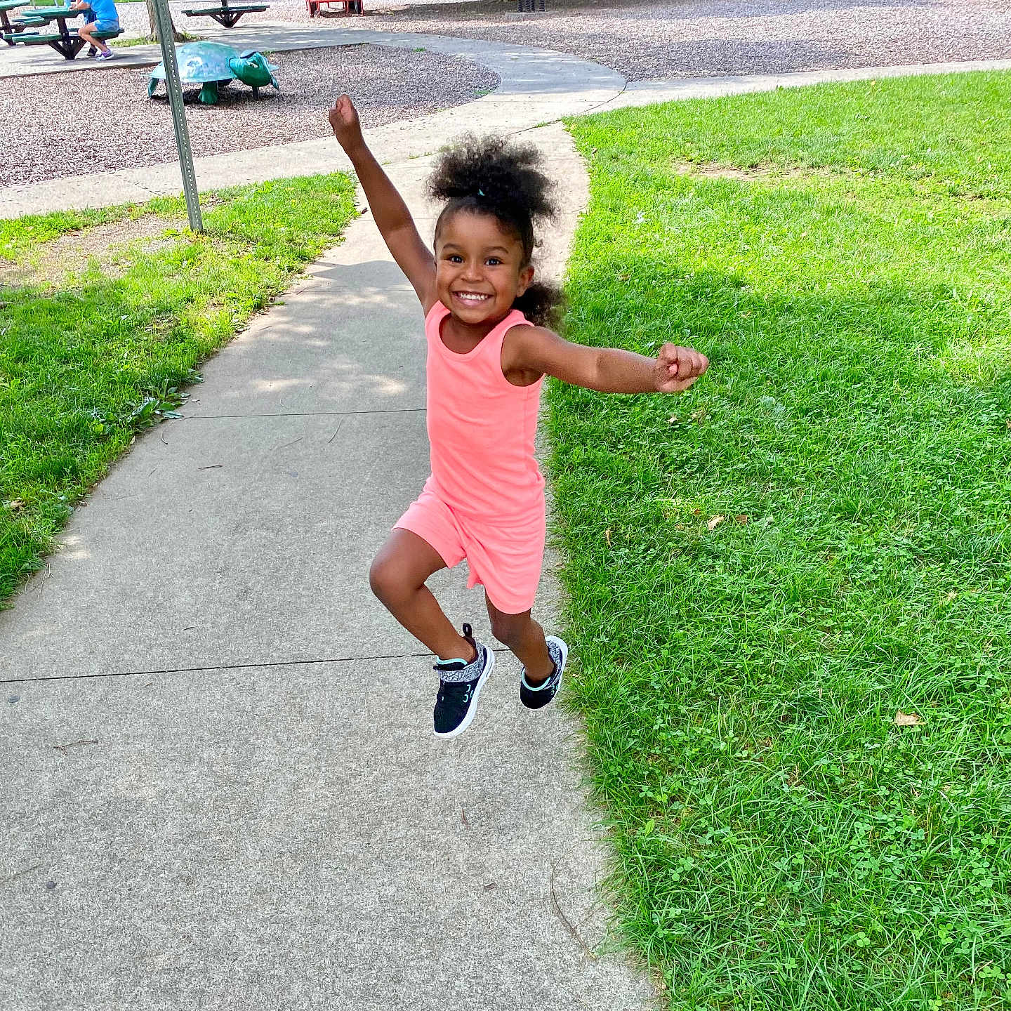 Jade joined the competition — help win amazing prizes! child, city, face, female, girl, grass, head, nature, outdoors, park, path, person, photography, plant, portrait, road, sidewalk, street, summer, urban
