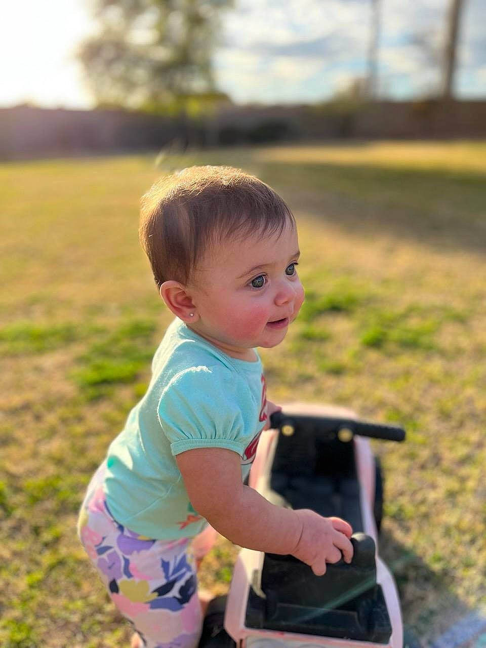Angelica joined the competition — help win amazing prizes! baby, baby_toddler_clothing, child, city, electric_blue, fun, grass, grassland, happy, landscape, leisure, people_in_nature, person, plant, play, recreation, sitting, sky, toddler, travel