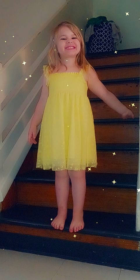 Judiana is registered to the contest to win money with this photo: day_dress, dress, eye, face, fashion_design, flash_photography, happy, human_leg, joy, leg, one_piece_garment, organ, person, pink, shoulder, skin, sleeve, smile, thigh, toddler