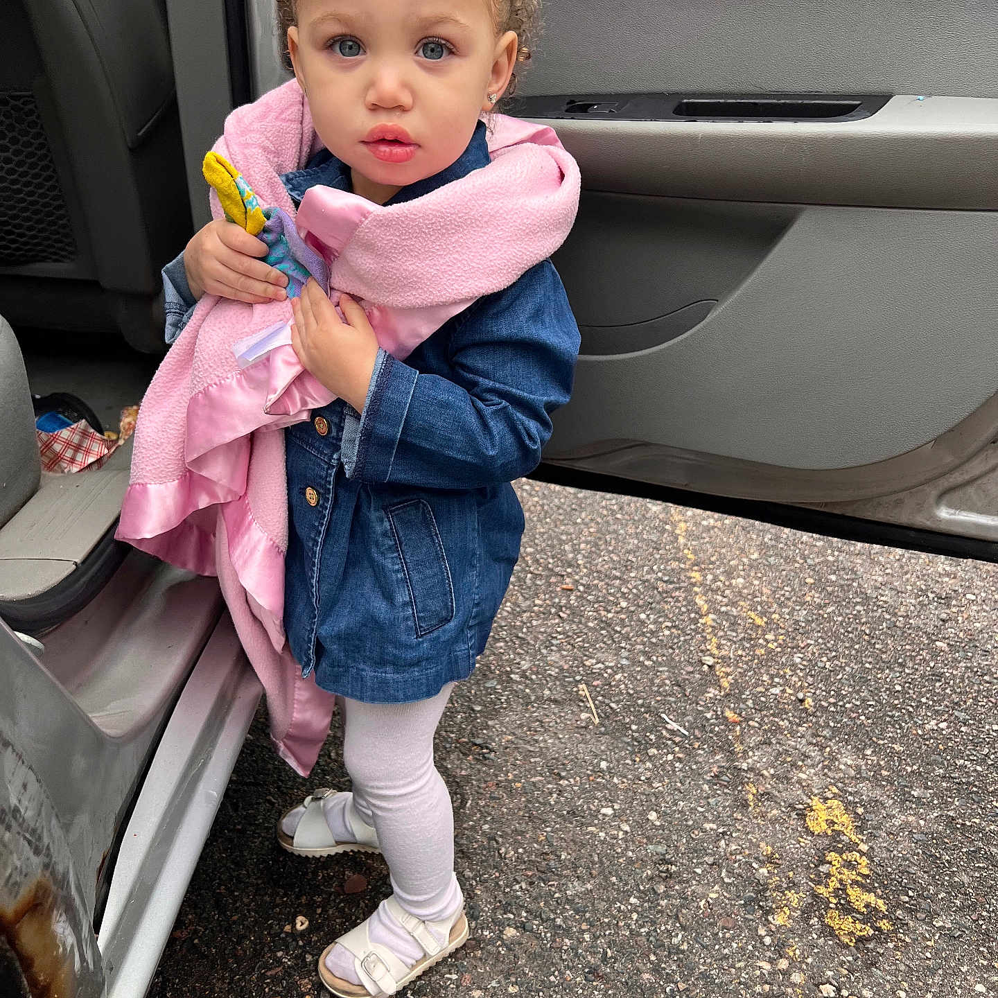 Kehlani is registered to the contest to win money with this photo: alloywheel, baby, car, carwheel, clothing, coat, cream, dessert, food, footwear, icecream, jeans, machine, pants, person, spoke, tire, transportation, vehicle, wheel