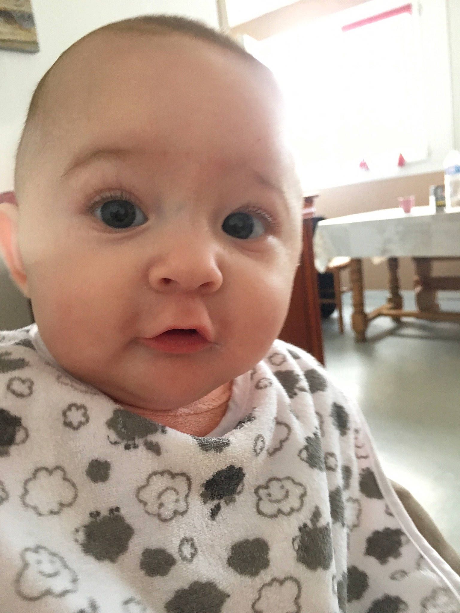 Lou participe au concours pour gagner de l'argent avec cette photo : cheek, child, chin, day, ear, eyebrow, face, forehead, girl, head, infant, lip, mouth, neck, nose, person, skin, smile, toddler