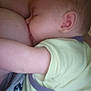 Bastien participe au concours pour gagner de l'argent avec cette photo : arm, baby, breastfeeding, care, closeup, clothing, comfort, ear, feeding, floor, head, indoors, infant, mother, newborn, pattern, person, resting, skin, sleeping