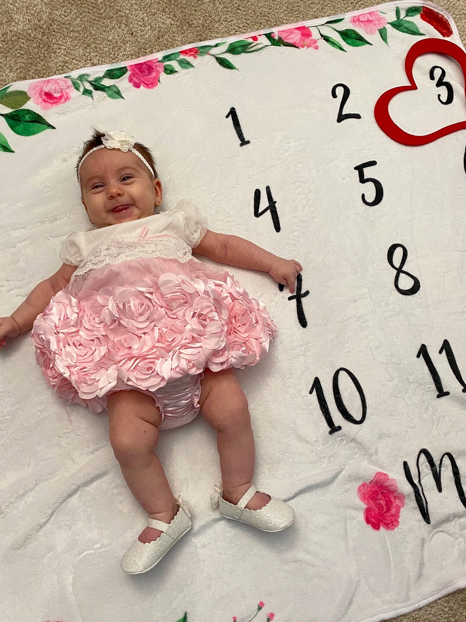 Kynslee joined the competition — help win amazing prizes! baby_toddler_clothing, child, day_dress, embellishment, event, facial_expression, font, happy, headwear, human_leg, joy, magenta, pattern, person, pink, product, rectangle, room, sandal, sleeve