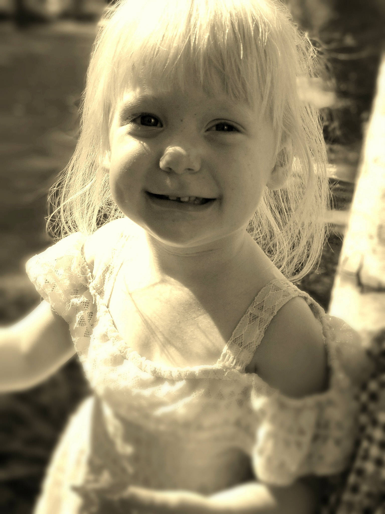 Eden is registered to the contest to win money with this photo: beauty, black_and_white, blond, cheek, child, eye, face, facial_expression, fun, hair, head, joy, lip, monochrome, monochrome_photography, nose, people, person, photograph, skin