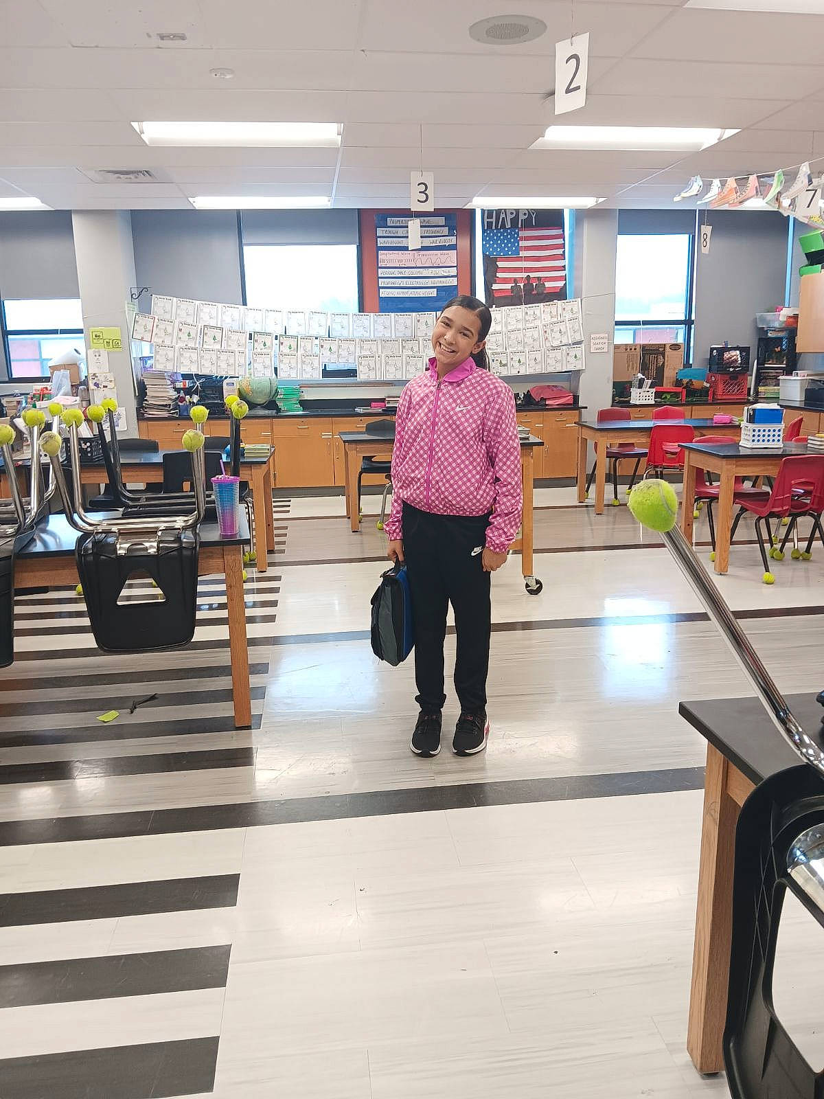 Somaiya is registered to the contest to win money with this photo: airport, bag, boot, building, chair, customer, event, floor, flooring, job, joy, luggage_and_bags, luxury_vehicle, person, retail, room, standing, table