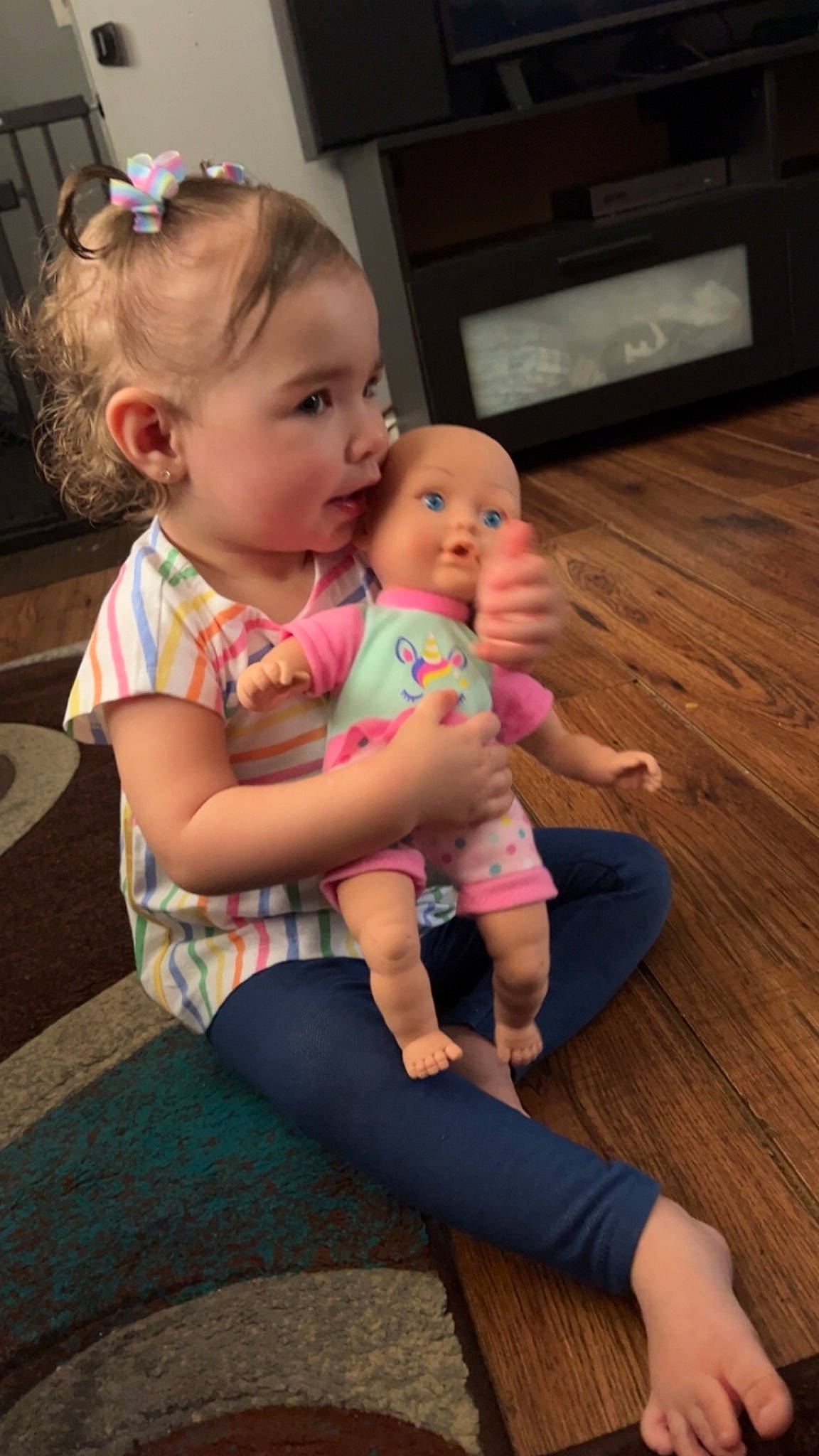 Malaun joined the competition — help win amazing prizes! baby, baby_toddler_clothing, cheek, eye, floor, flooring, happy, hardwood, head, human_body, iris, joint, kitchen_appliance, knee, mouth, person, skin, thigh, toddler, trunk