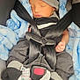 Kaylin Marcus is registered to the contest to win money with this photo: baby, infant, sleeping, car_seat, blanket, hat, clothing, straps, safety, child, cute, newborn, resting, cozy, indoors, seatbelt, comfort, peaceful, portrait, small