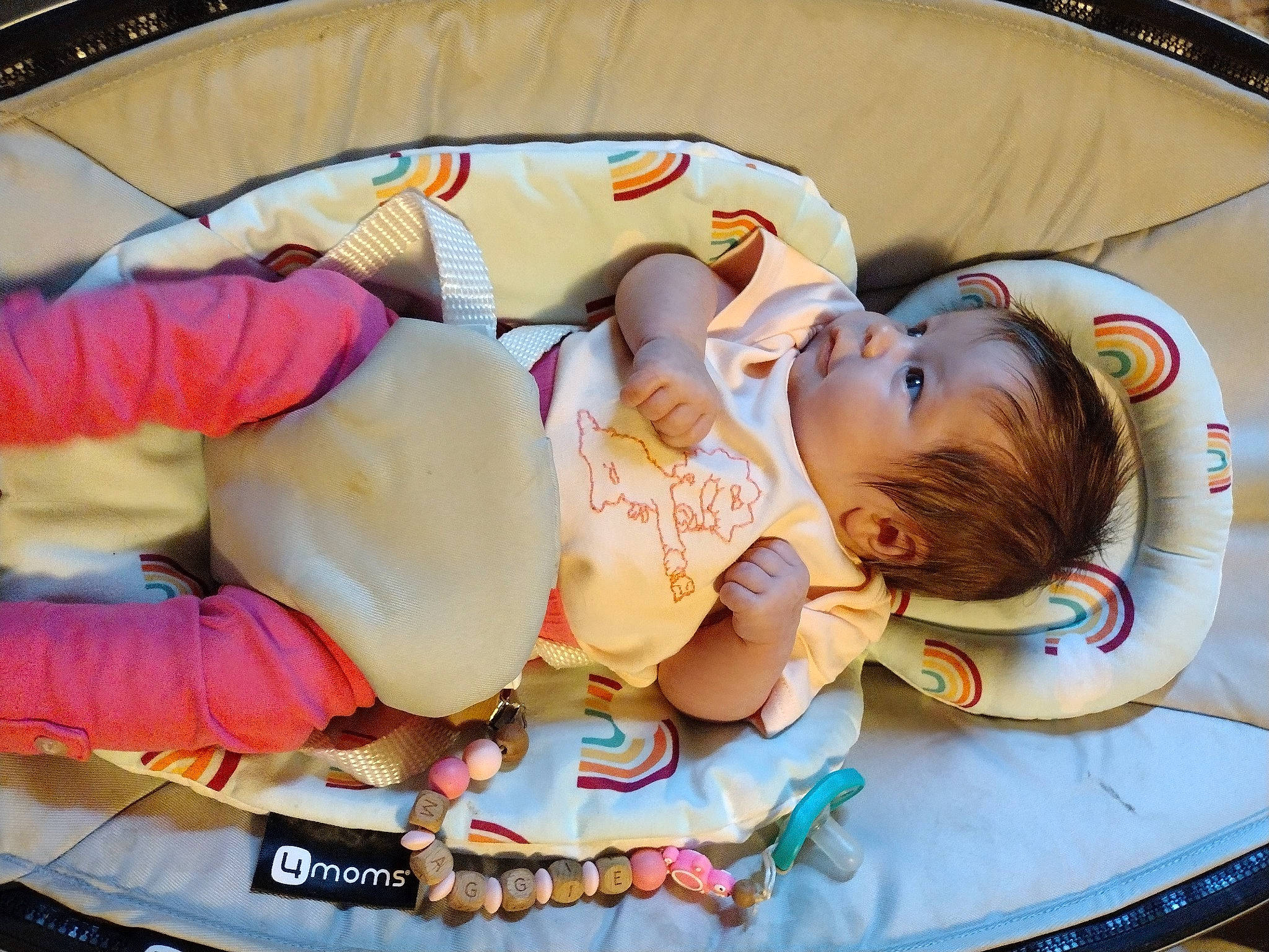 Maggie-elizabeth is registered to the contest to win money with this photo: baby, baby_carriage, baby_products, baby_safety, baby_sleeping, baby_toddler_clothing, baby_toys, child, comfort, event, fun, orange, person, room, toddler