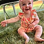 Wyatt is registered to the contest to win money with this photo: baby, child, smiling, headband, grass, outdoor, romper, cute, happy, infant, sitting, pink, nature, summer, cheerful, portrait, person, skin, expression, hand