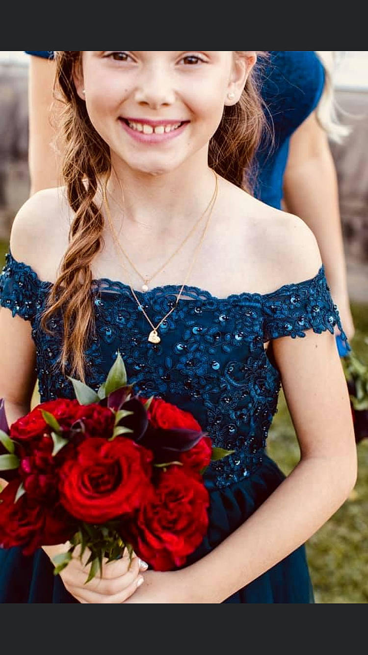 Monroe joined the competition — help win amazing prizes! blue, bouquet, bridal_clothing, dress, fashion, flower, flower_arranging, gown, happy, headwear, hybrid_tea_rose, joy, person, petal, photograph, plant, red, rose, smile, summer