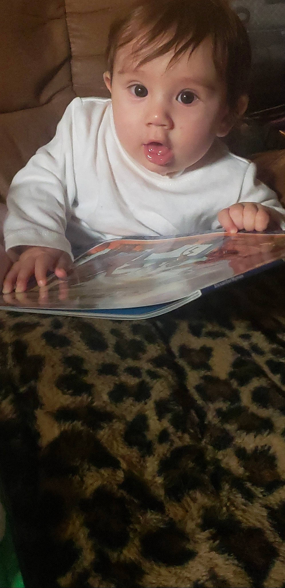 Brilyn Alexis Drury joined the competition — help win amazing prizes! baby, cheek, child, person, surprise, toddler