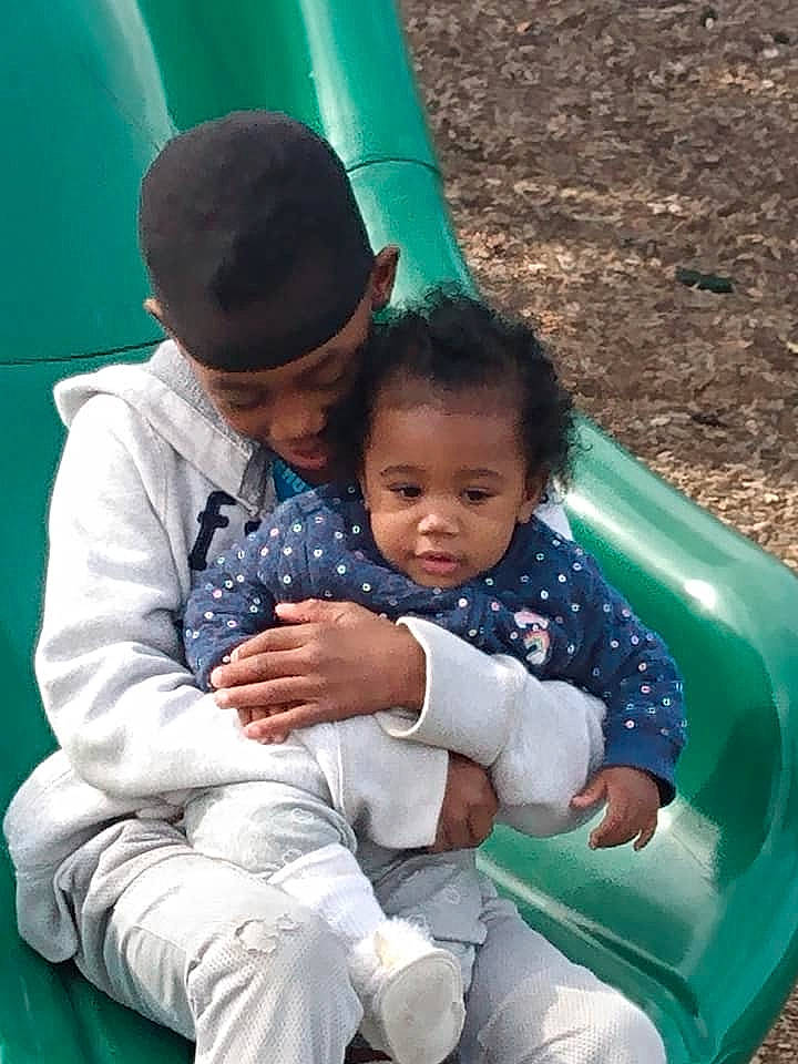 Lashawn is registered to the contest to win money with this photo: baby, baby_products, child, fun, leisure, person, play, product, recreation, sitting, smile, toddler