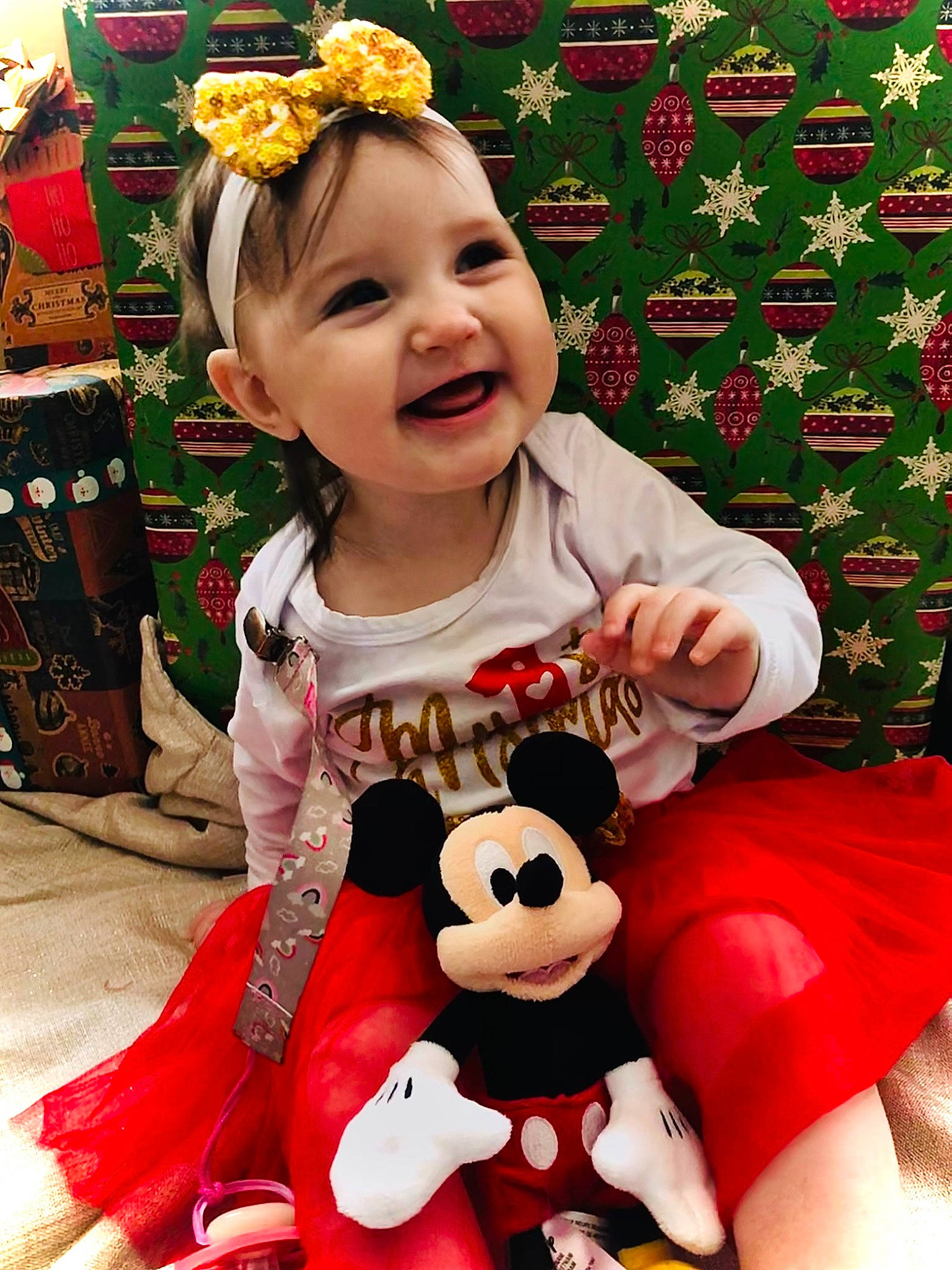 Saraya joined the competition — help win amazing prizes! baby, baby_toddler_clothing, beauty, child, event, facial_expression, happy, head, headwear, people, person, photograph, pink, product, red, sleeve, smile, snapshot, t_shirt, textile