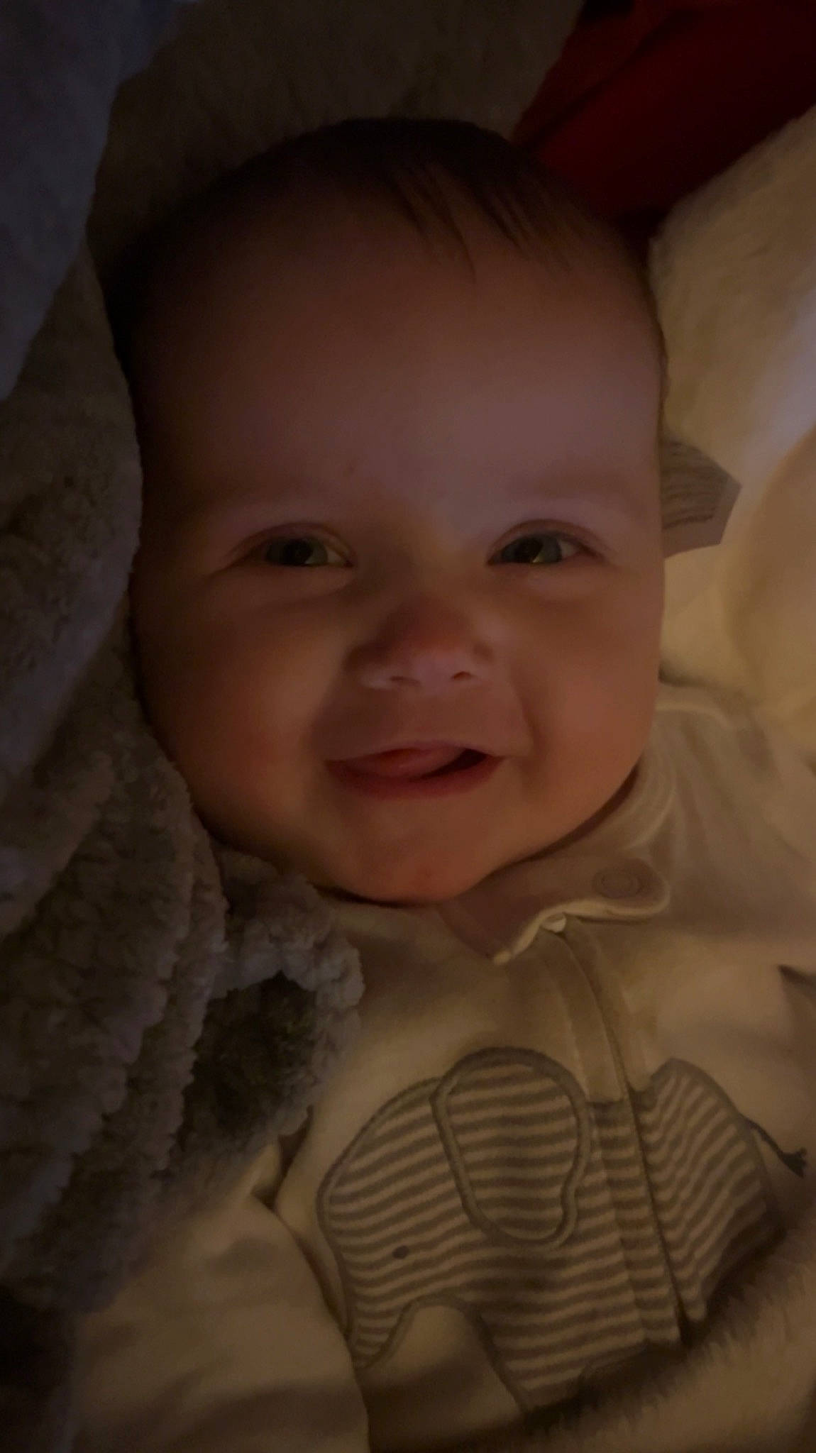 Adaline joined the competition — help win amazing prizes! baby, baby_toddler_clothing, cheek, child, comfort, eye, eyebrow, finger, happy, head, headgear, iris, lip, mouth, nose, person, skin, sleeve, smile, textile