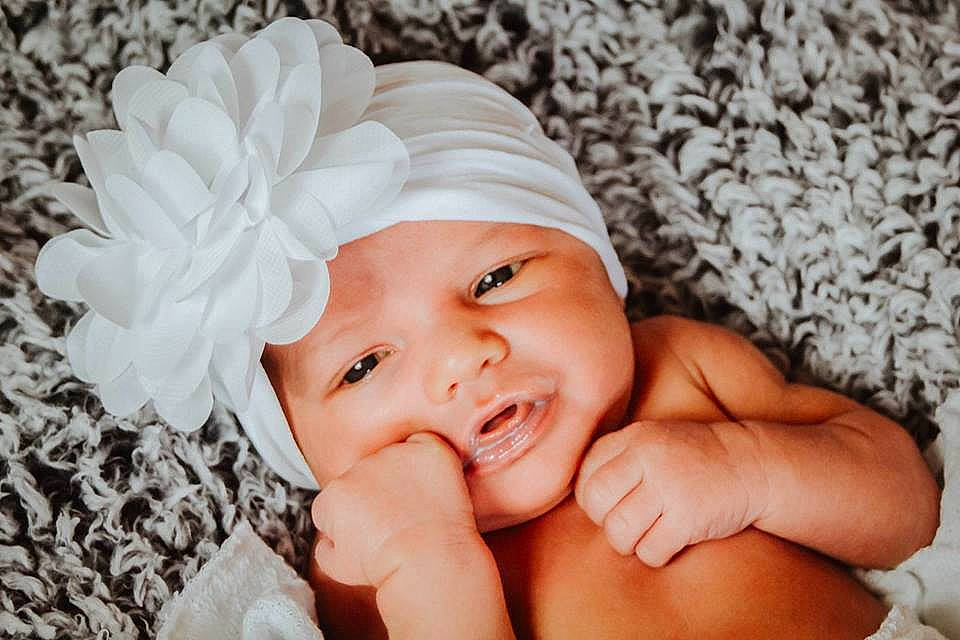 Arizona joined the competition — help win amazing prizes! baby, baby_sleeping, child, fashion_accessory, hair_accessory, happy, headband, headgear, headpiece, person, photograph, photography, portrait_photography, skin, smile, toddler