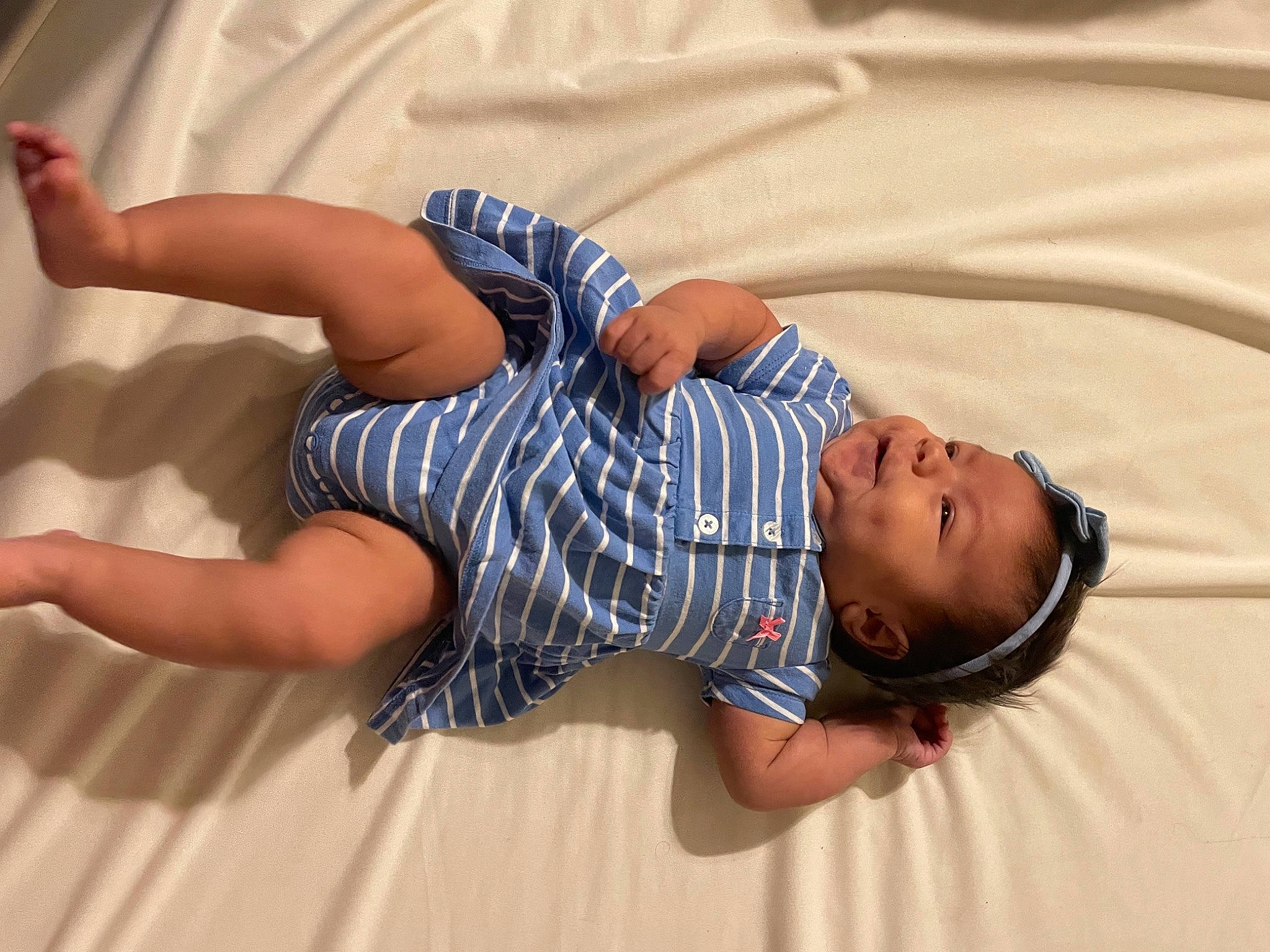 Lilianna is registered to the contest to win money with this photo: arm, baby, baby_toddler_clothing, child, comfort, elbow, facial_expression, flooring, foot, fun, human_body, joint, knee, leg, pattern, person, sleeve, t_shirt, thigh, toddler