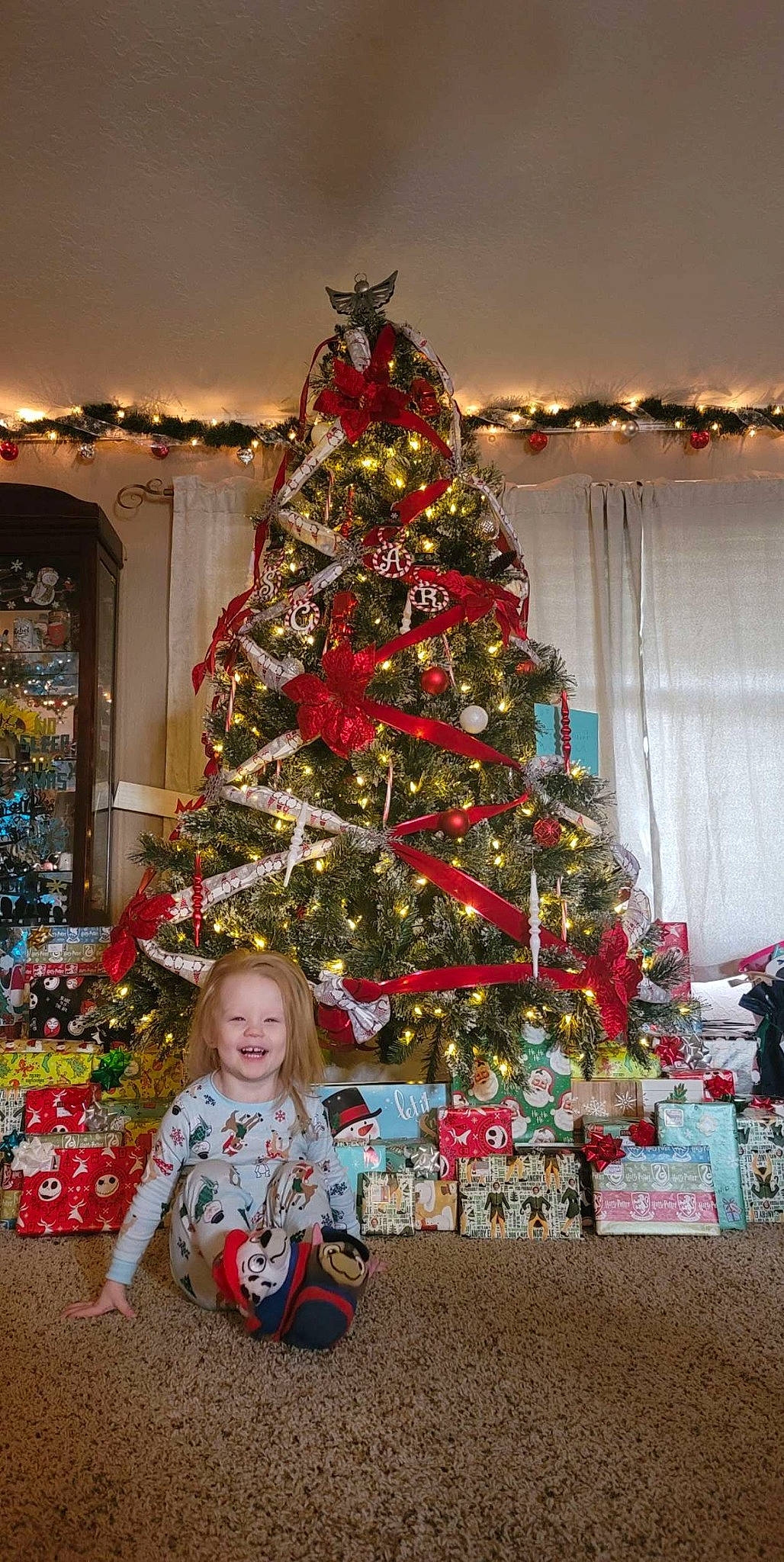 Rebel joined the competition — help win amazing prizes! architecture, christmas, christmas_decoration, christmas_ornament, christmas_tree, conifer, event, evergreen, happy, holiday, holiday_ornament, joy, ornament, person, plant, smile, tints_and_shades, toddler, tradition, tree