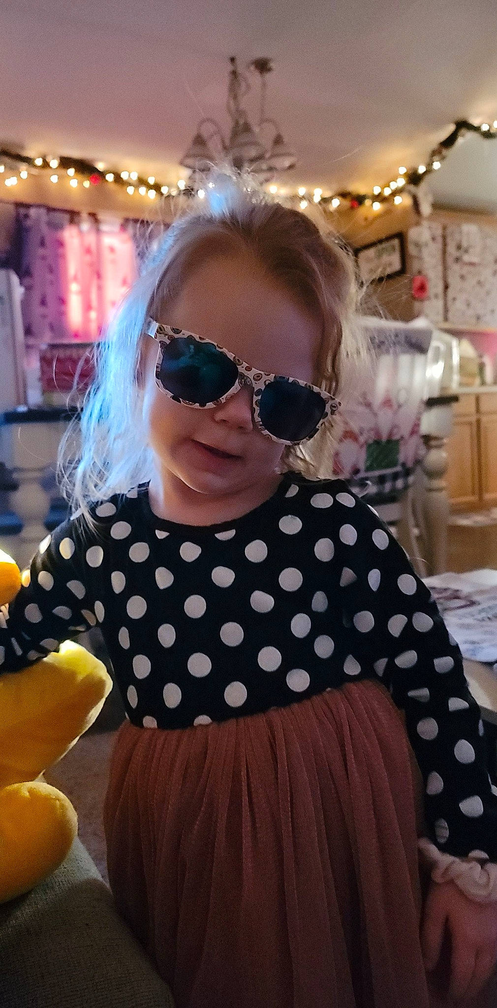 Rebel joined the competition — help win amazing prizes! cool, day_dress, eyewear, facial_expression, fashion, fashion_design, fun, glasses, goggles, hairstyle, happy, magenta, one_piece_garment, orange, people, person, pink, sleeve, sunglasses, vision_care