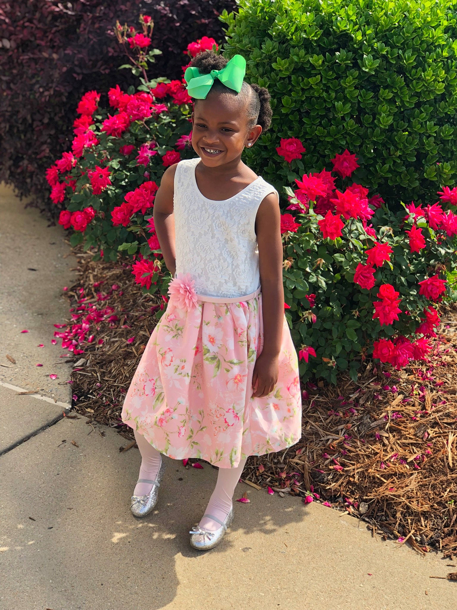 Kaydance joined the competition — help win amazing prizes! botany, child, dress, flower, footwear, garden, headgear, joy, leisure, magenta, pattern, perennial_plant, person, petal, pink, plant, shoe, shrub, spring, textile