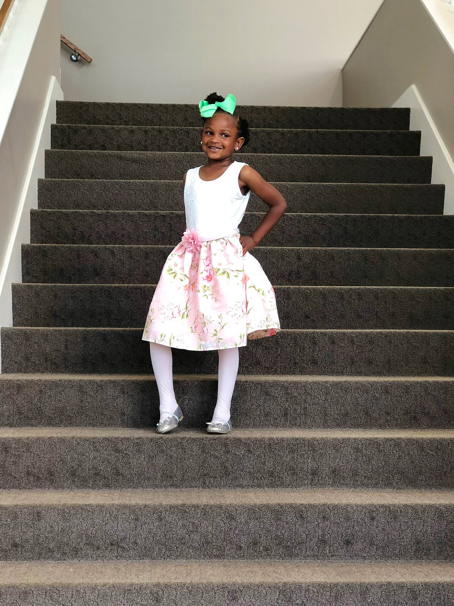 Kaydance is registered to the contest to win money with this photo: beauty, clothing, dress, eyewear, fashion, footwear, headgear, headpiece, joy, lady, person, photo_shoot, photograph, photography, pink, shoe, shoulder, stairs, street_fashion, sunglasses