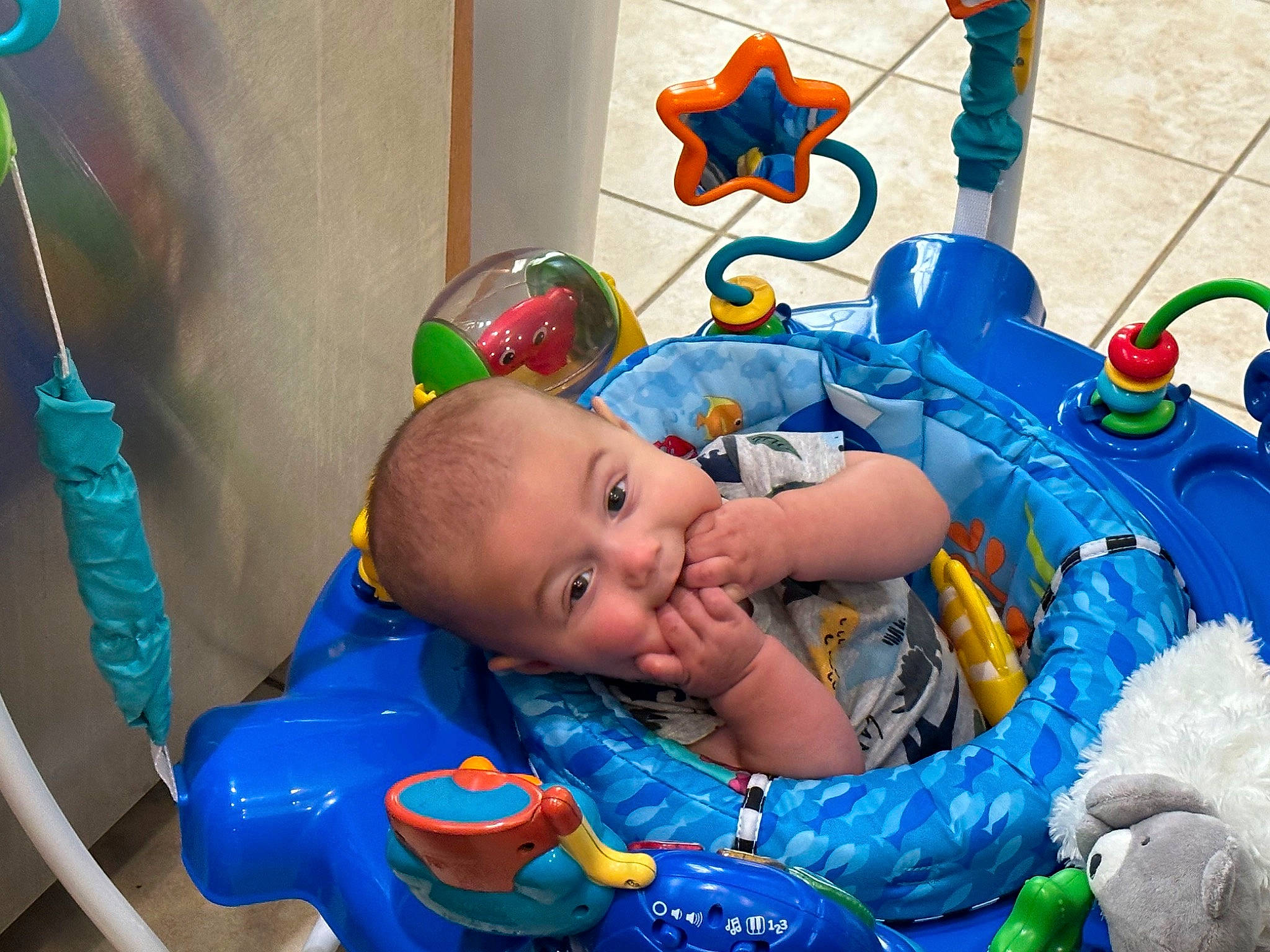 Miles joined the competition — help win amazing prizes! animation, baby, baby_products, baby_toddler_clothing, baby_toys, blue, child, electric_blue, event, eye, fictional_character, fun, leisure, person, personal_protective_equipment, plastic, play, recreation, room, toddler