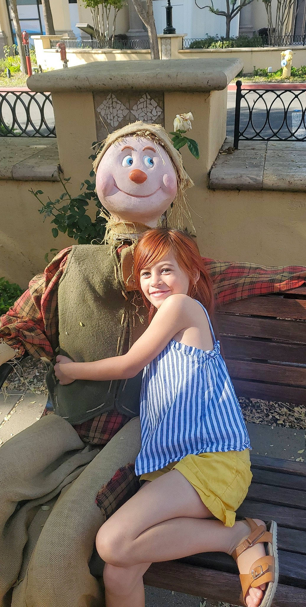 Annabelle joined the competition — help win amazing prizes! costume, dress, event, foot, fun, happy, hat, human_leg, joy, lawn_ornament, leisure, organ, pattern, person, recreation, sitting, smile, summer, thigh, tourism