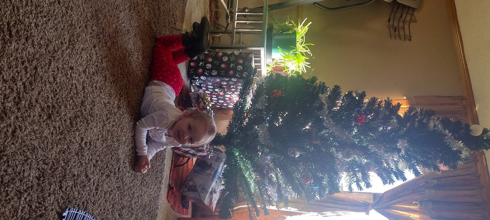 Lillyanna is registered to the contest to win money with this photo: christmas, christmas_decoration, christmas_ornament, christmas_tree, conifer, event, fir, fun, holiday, holiday_ornament, interior_design, leisure, ornament, person, pine, pine_family, plant, room, t_shirt, tradition