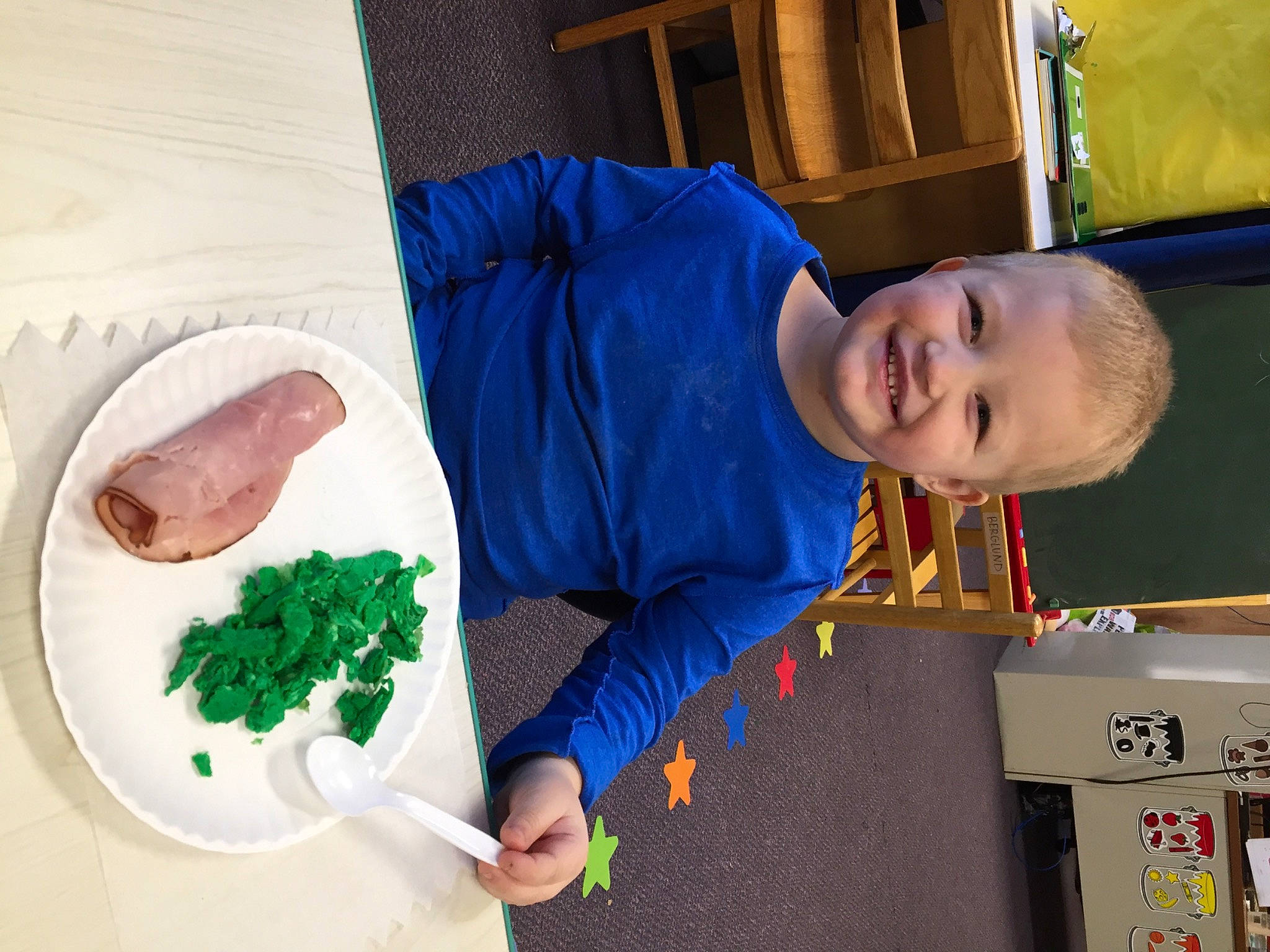 Gannon joined the competition — help win amazing prizes! child, comfort_food, cuisine, dish, food, joy, meal, person