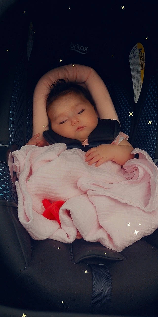 Ella joined the competition — help win amazing prizes! abdomen, baby, baby_products, baby_toddler_clothing, cheek, child, comfort, finger, flash_photography, fun, happy, human_body, iris, lap, pattern, person, product, sitting, skin, thumb