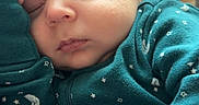 Colter joined the competition — help win amazing prizes! anchor, baby, closeup, cozy, cute, fabric, face, hand, infant, moon, navy_blue, newborn, onesie, peaceful, portrait, resting, sleeping, soft, stars, teal