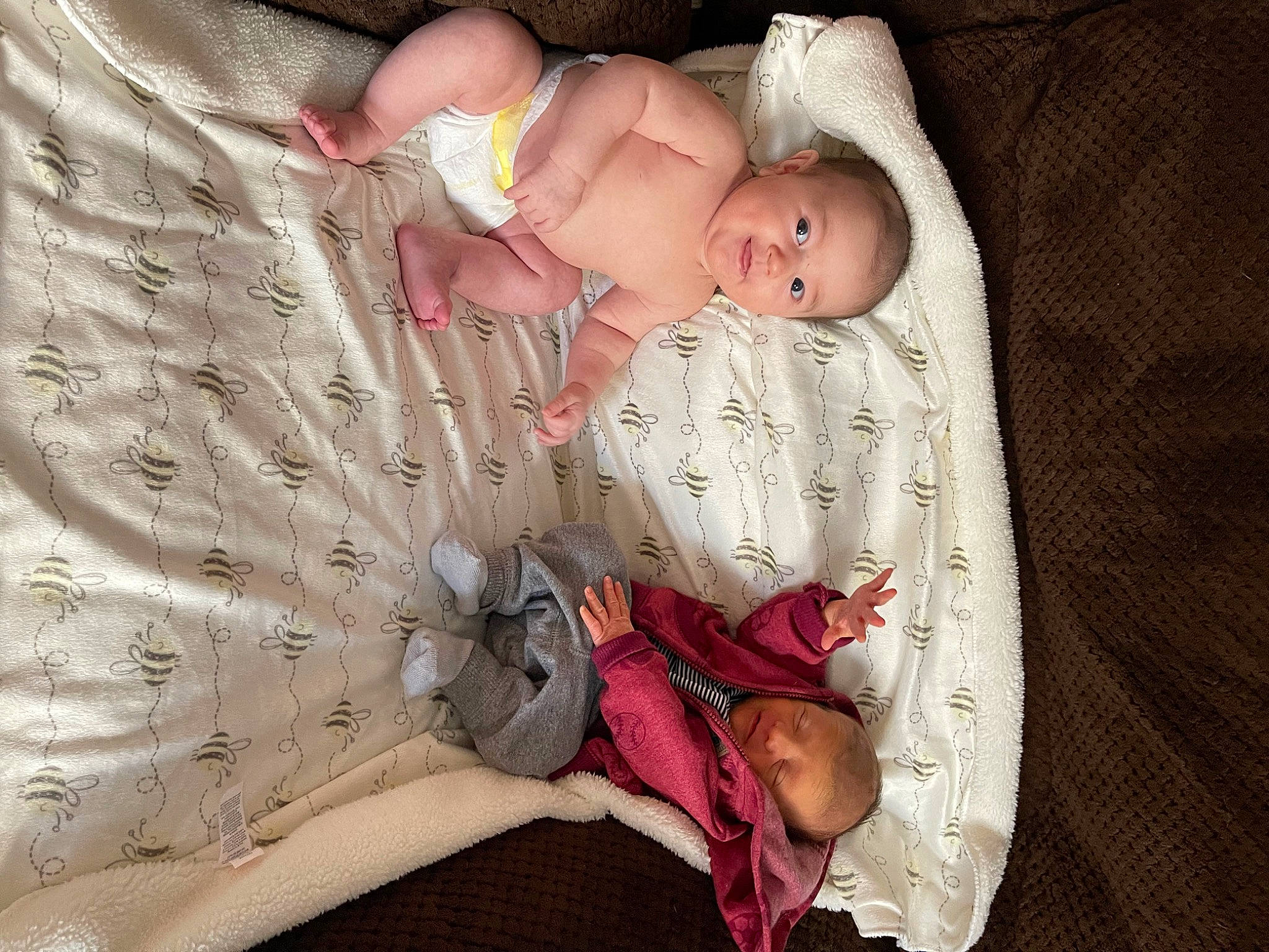 Oaklynn is registered to the contest to win money with this photo: baby, baby_products, baby_safety, baby_sleeping, baby_toddler_clothing, bed, bedding, child, comfort, head, human_body, linens, mammal, pattern, person, pink, room, skin, textile, toddler