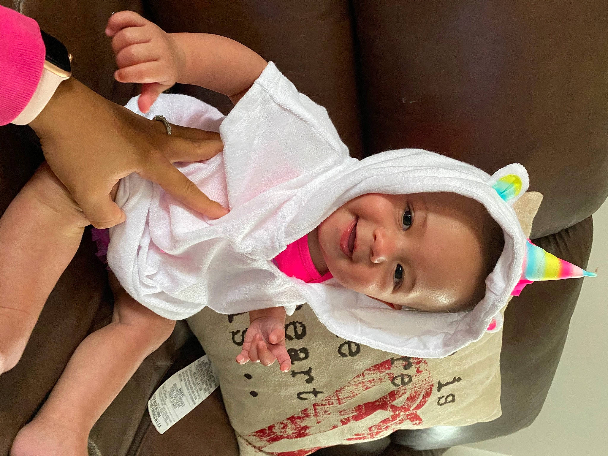 Kenzleigh joined the competition — help win amazing prizes! arm, baby, child, headgear, joy, leg, person