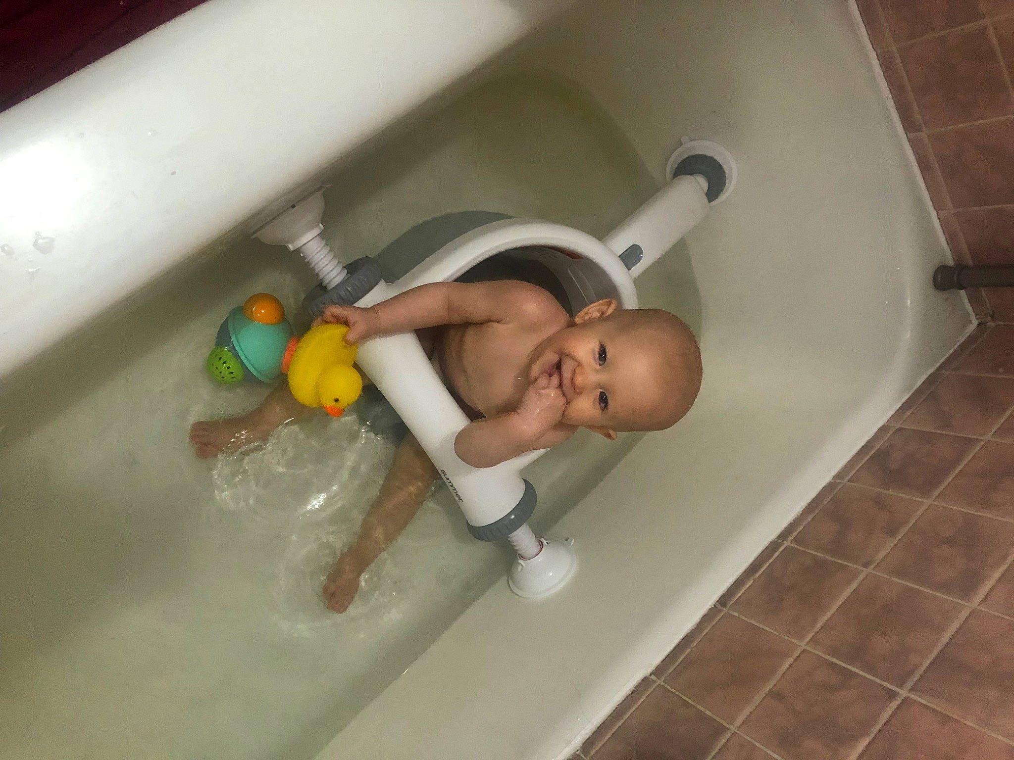 Haven joined the competition — help win amazing prizes! baby, baby_products, baby_safety, bath_toy, bathing, bathroom, bathtub, child, flooring, fluid, fun, gas, joy, leisure, person, personal_care, plumbing, plumbing_fixture, room, tap