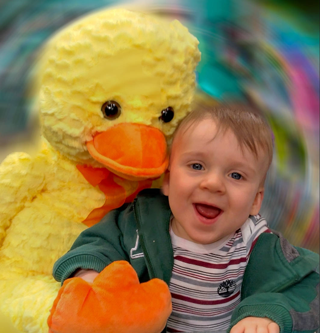 Gavin joined the competition — help win amazing prizes! baby, baby_toddler_clothing, cheek, eye, facial_expression, fun, happy, head, nose, orange, organ, people, person, photograph, product, skin, sleeve, smile, textile, toddler