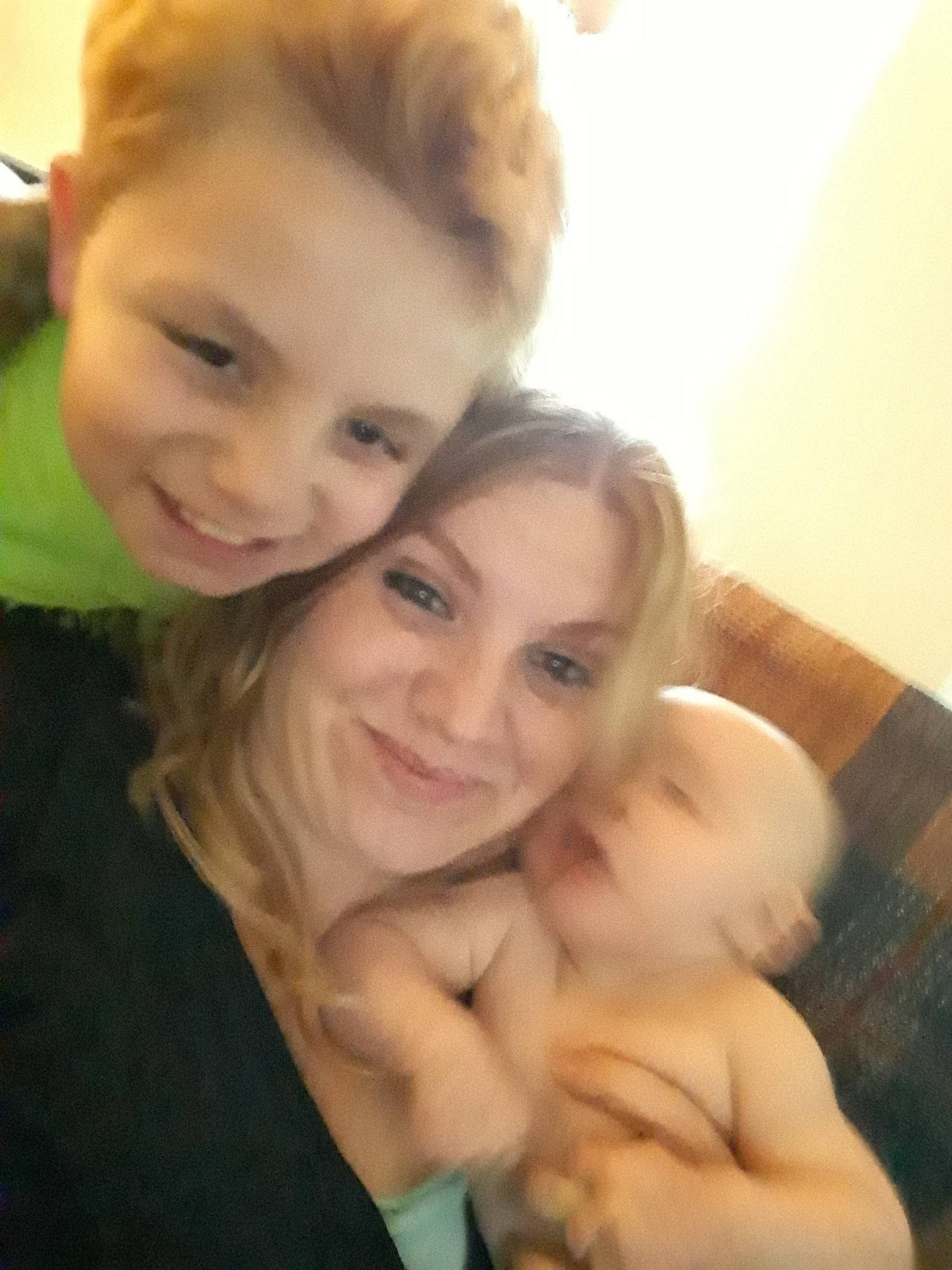 Maxx is registered to the contest to win money with this photo: cheek, child, face, fun, gesture, hair, happy, joy, mother, nose, person, photography, selfie, smile