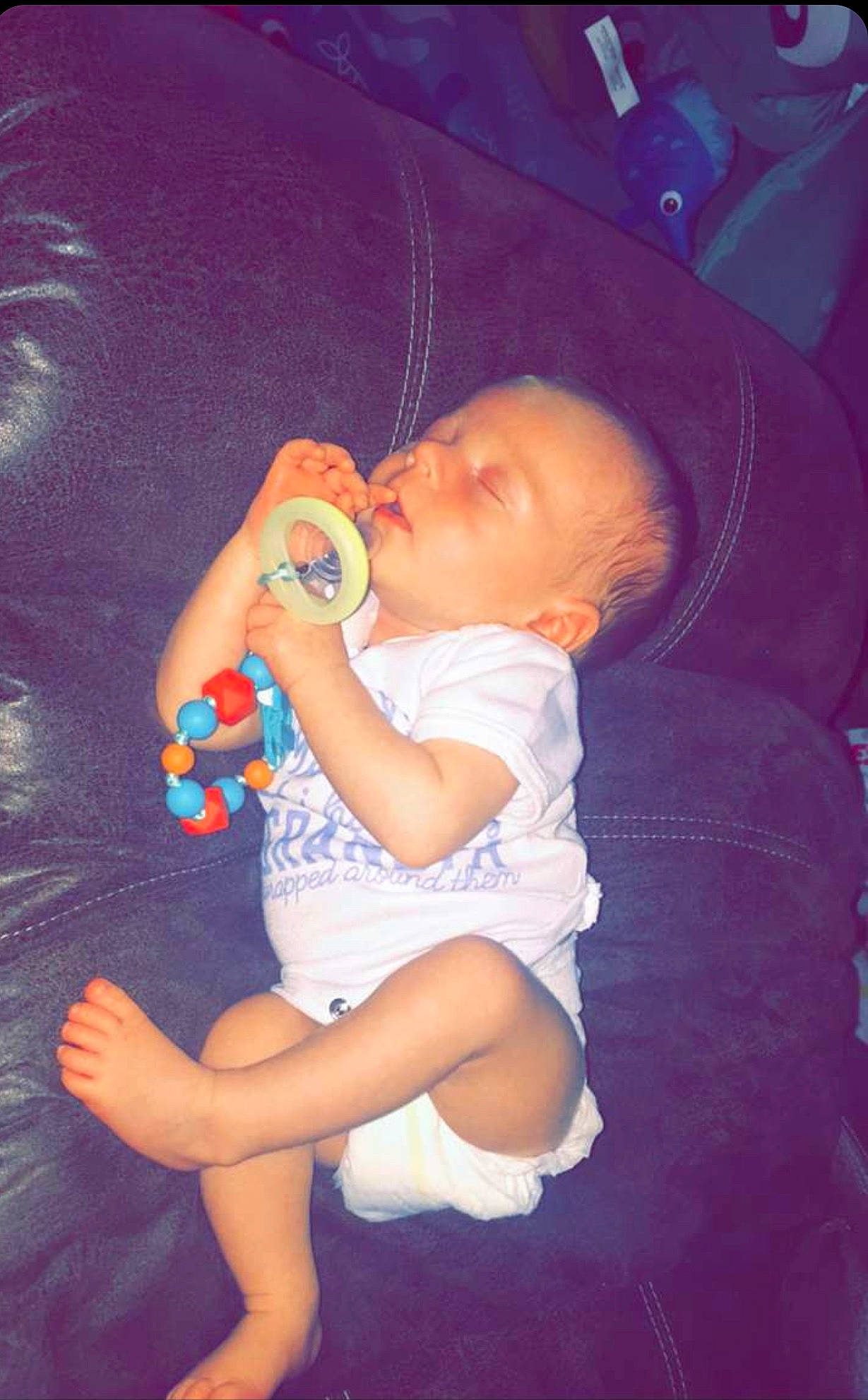 Allen Jr joined the competition — help win amazing prizes! arm, baby, child, eye, finger, fun, hand, leg, person, sitting, skin, toddler