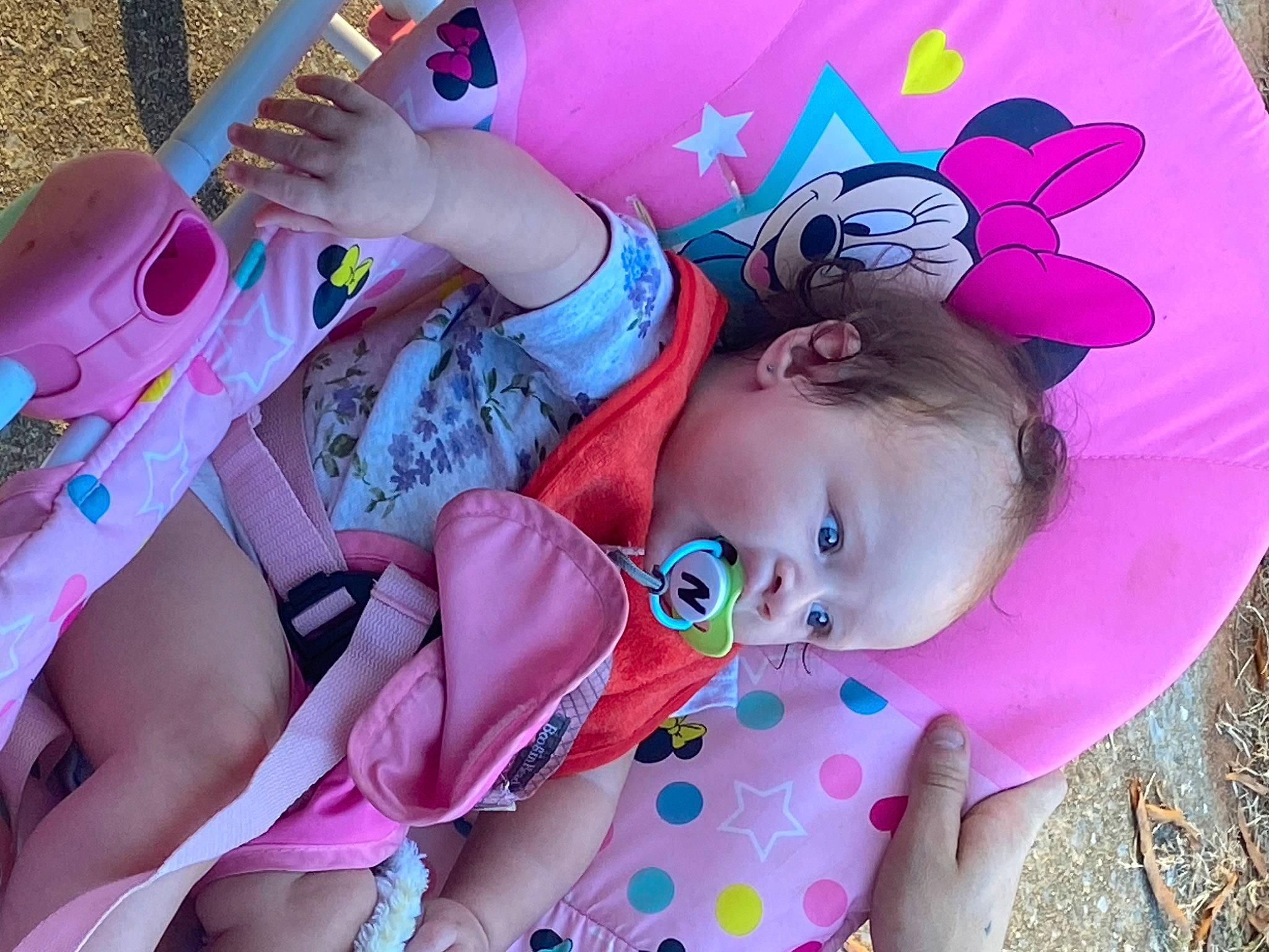 Nayla is registered to the contest to win money with this photo: baby, baby_products, baby_toddler_clothing, child, clothing, costume_hat, face, fashion_accessory, fun, happy, hat, head, magenta, musical_instrument, nail, pattern, person, pink, skin, thigh