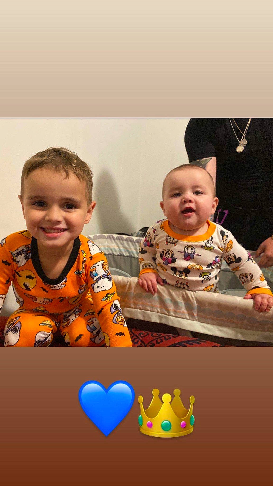 Cameron is registered to the contest to win money with this photo: baby, baby_toddler_clothing, child, electric_blue, event, font, fun, happy, joy, orange, organ, person, play, portrait_photography, rectangle, sharing, sitting, sleeve, smile, standing