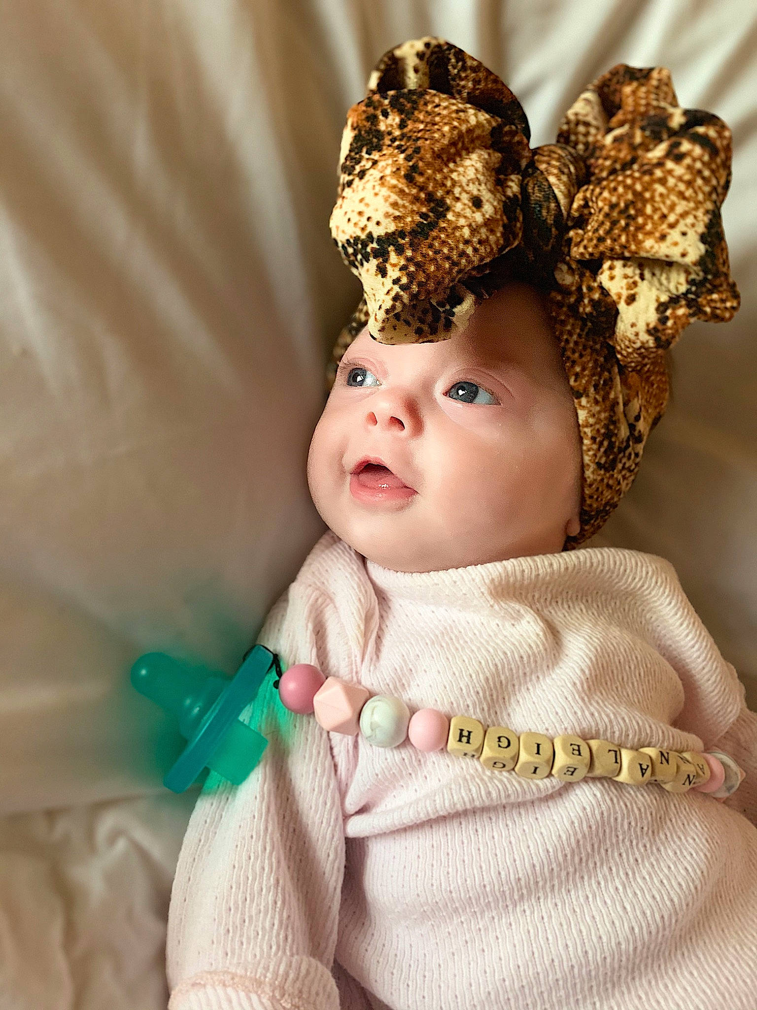 Annaleigh joined the competition — help win amazing prizes! baby, child, costume_accessory, doll, fashion_accessory, hair_accessory, hat, headgear, headpiece, person, toddler