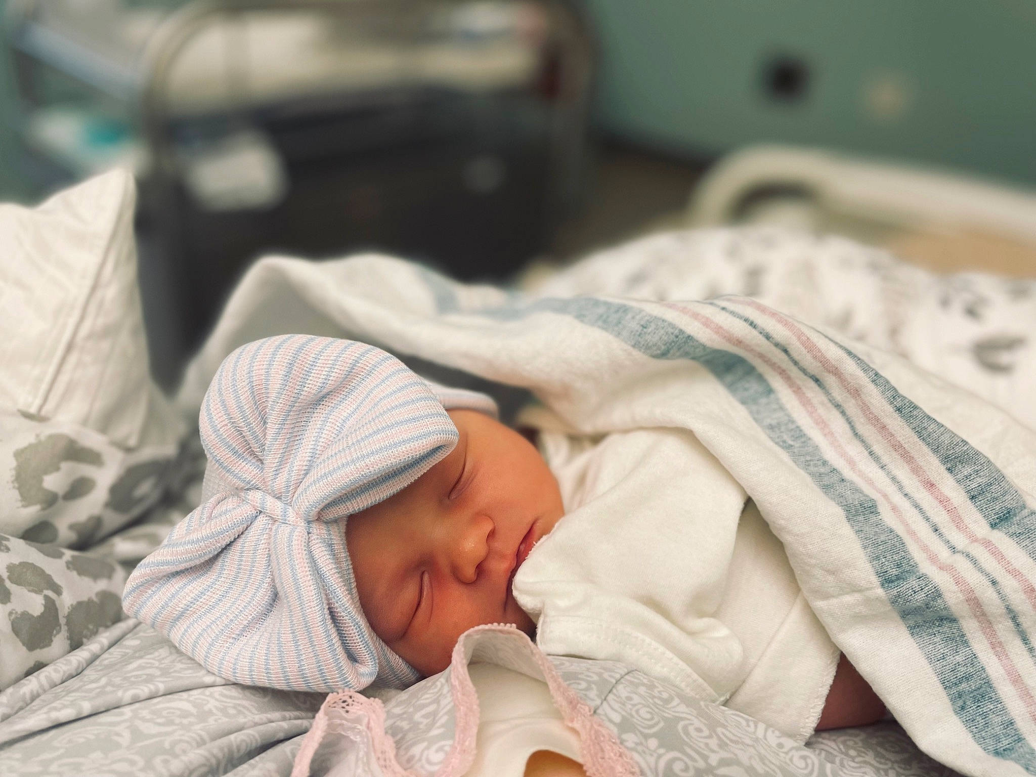 Zelda joined the competition — help win amazing prizes! baby, baby_products, baby_sleeping, bedding, bedtime, blanket, child, childbirth, comfort, hat, headwear, hospital, linens, nap, person, room, sleep, textile, toddler, wrinkle