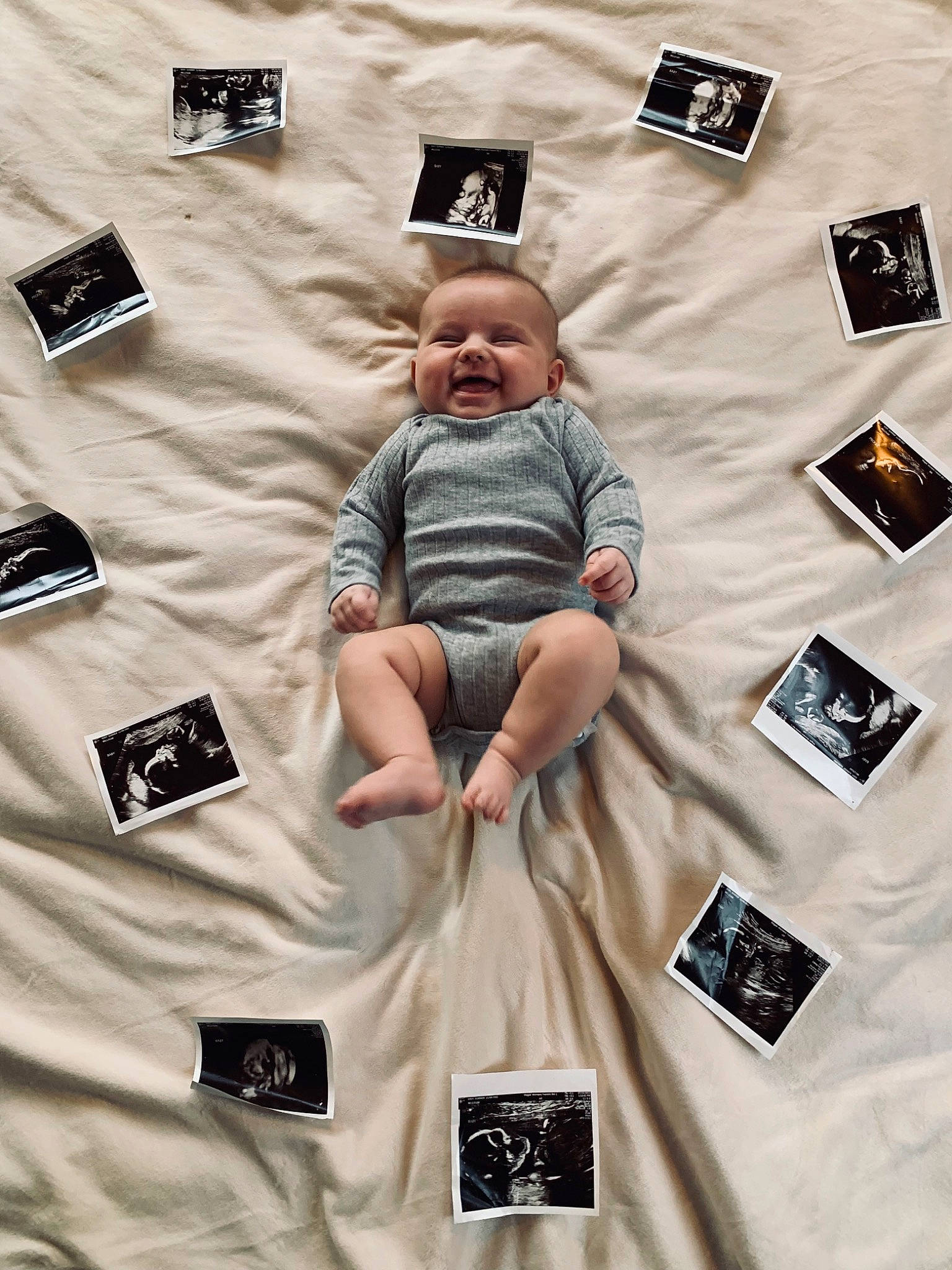 Violet joined the competition — help win amazing prizes! baby, baby_toddler_clothing, brand, child, comfort, fashion_design, font, grey, linens, logo, pattern, person, product, shorts, sleeve, smile, t_shirt, textile, toddler, top