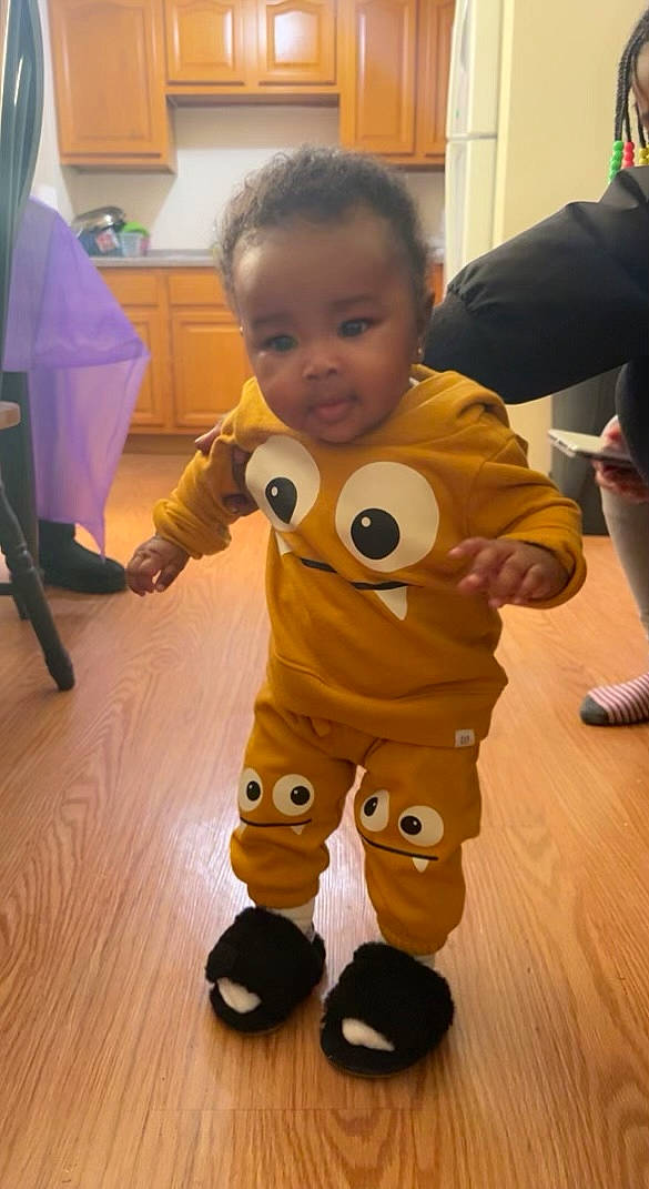 Honesty joined the competition — help win amazing prizes! baby, baby_toddler_clothing, cheek, child, finger, floor, flooring, fun, gesture, hardwood, joint, nose, outerwear, person, room, skin, sleeve, thumb, toddler, varnish