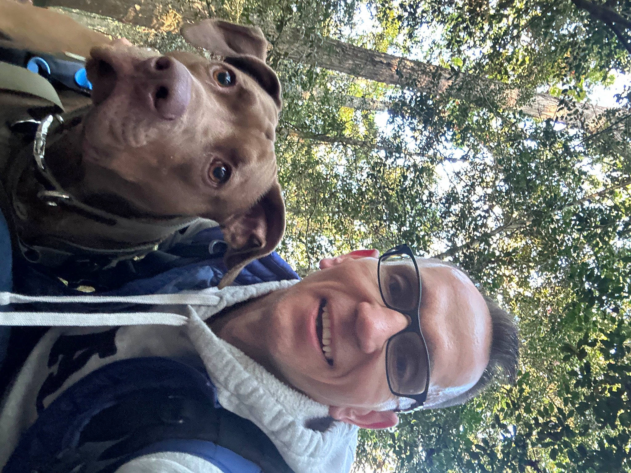 Philly Pop is registered to the contest to win money with this photo: adventure, cool, eyewear, fun, gesture, glasses, grass, happy, hat, headgear, leisure, personal_protective_equipment, plant, recreation, selfie, sky, smile, travel, tree, trunk