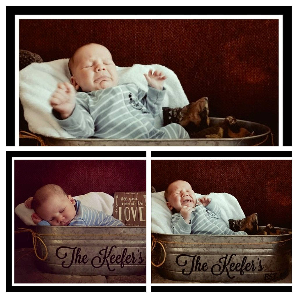 Hunter joined the competition — help win amazing prizes! baby, baby_sleeping, bedtime, birth, child, family, father, love, people, person, photo_caption, photograph, photography, picture_frame, product, square, toddler