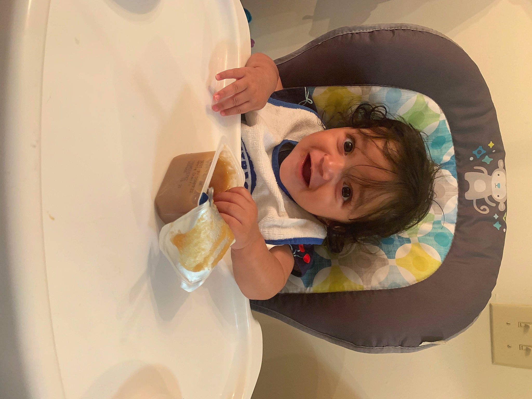 Isla joined the competition — help win amazing prizes! baby, baby_products, bathing, child, comfort, cooking, dairy, dessert, event, food, happy, health_care, ingredient, nail, person, plate, room, service, smile, tableware