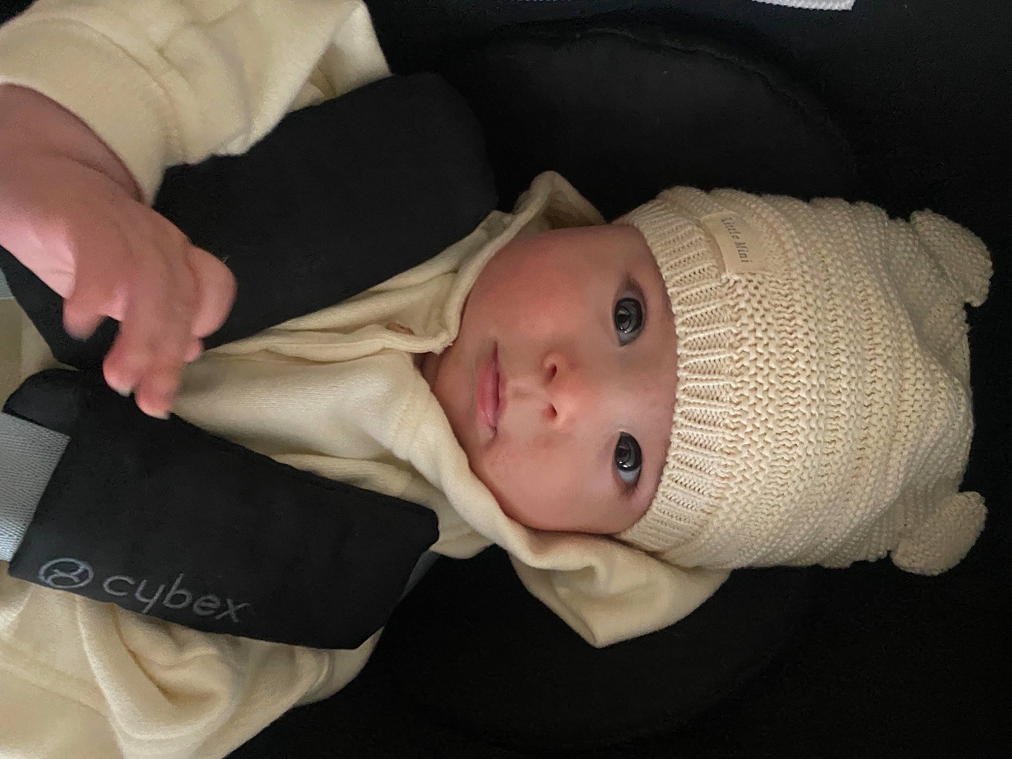 Albie joined the competition — help win amazing prizes! baby, baby_products, baby_toddler_clothing, cheek, child, comfort, finger, hat, headwear, iris, person, product, skin, sleeve, toddler